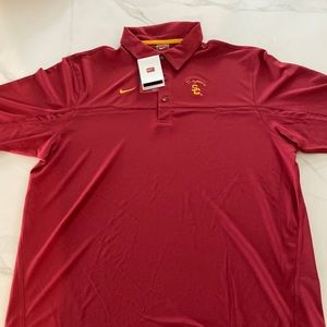 Men’s Nike dri fit polo shirt USC Trojans brand new with tags